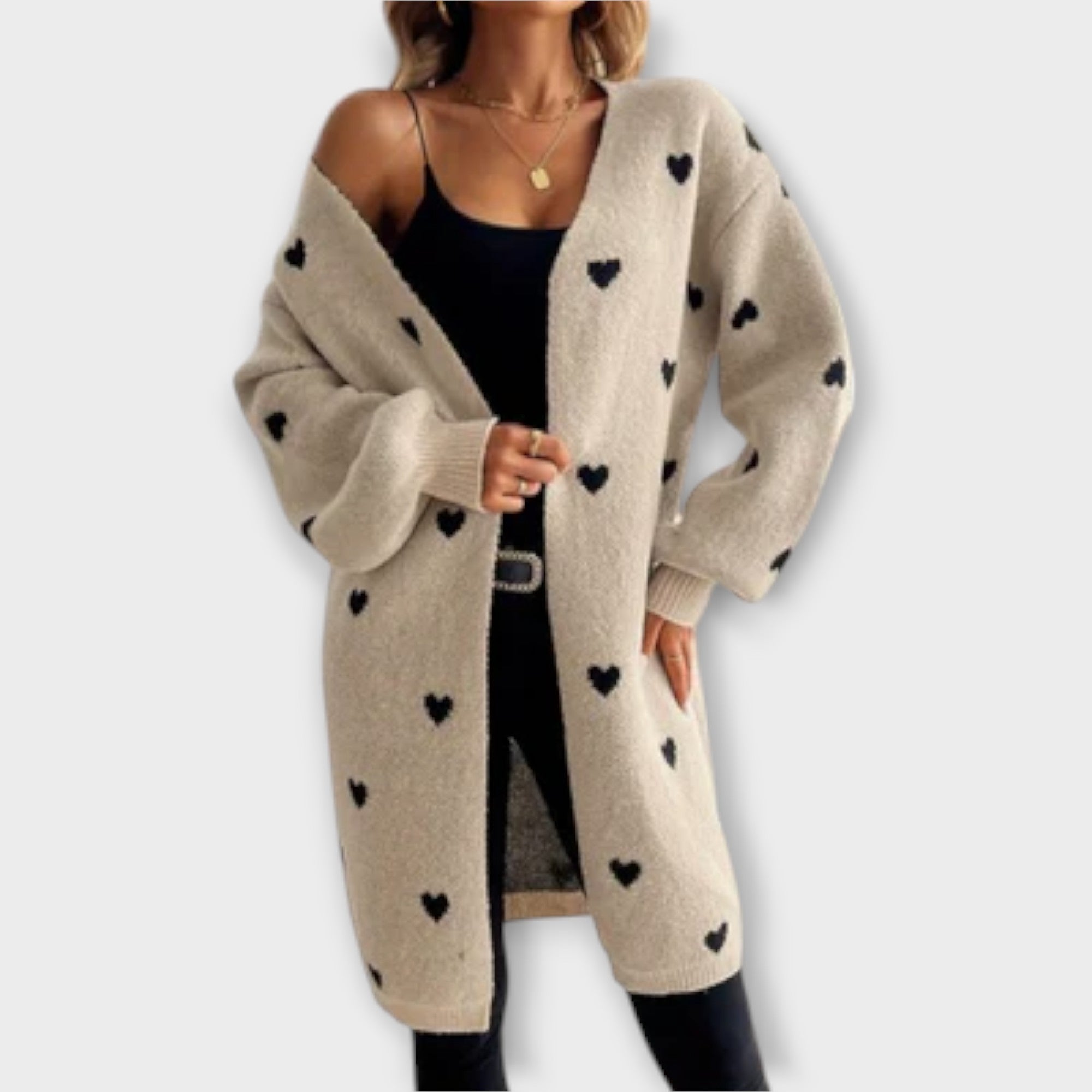 Julia - Kardigan z zachowaniem serca