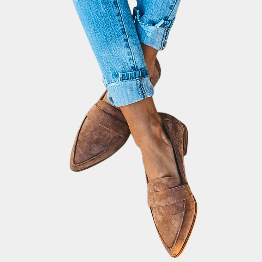 Elora - duże mokasyny damskie