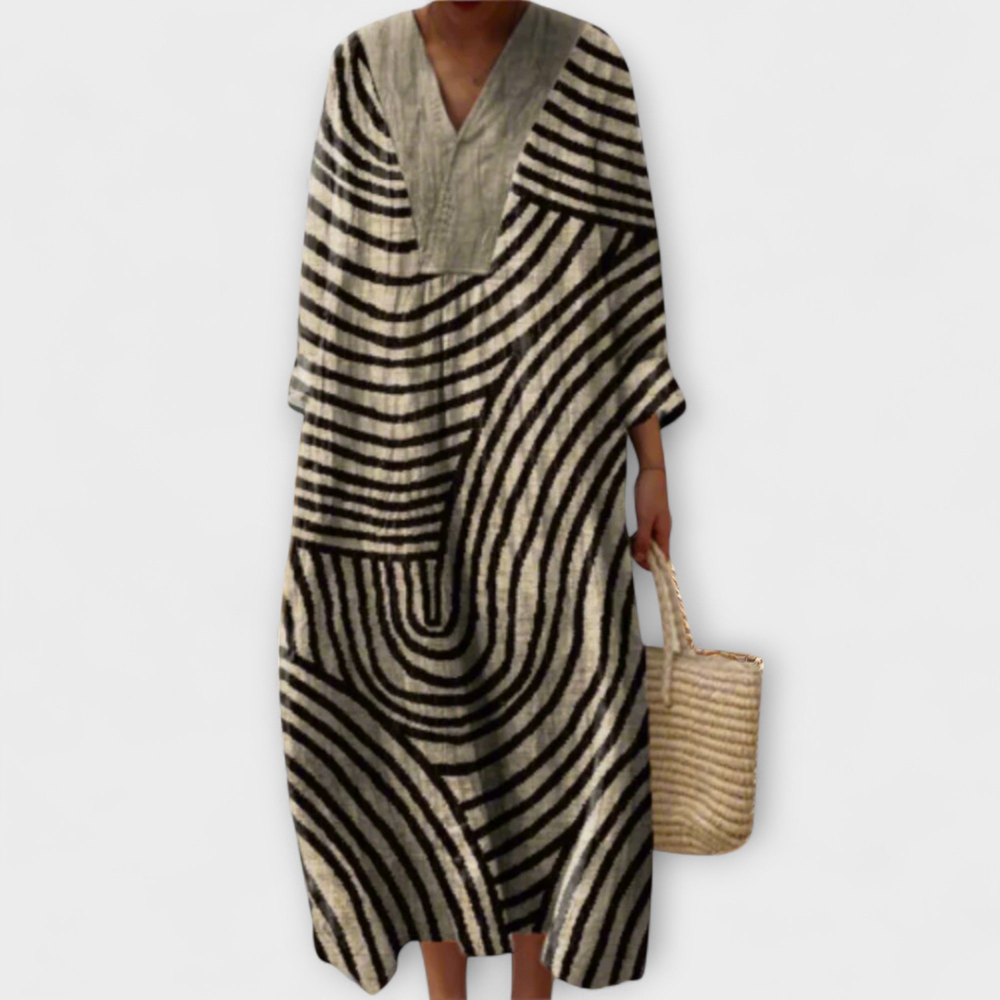 Abigail - stylowa sukienka geometryczna