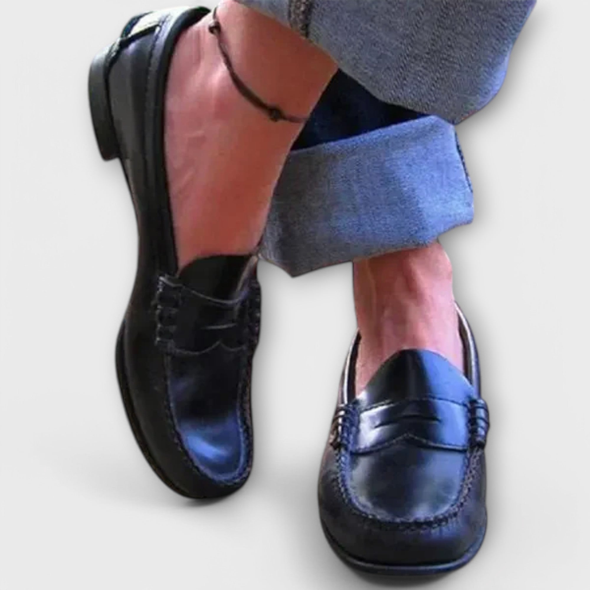 Klasyczne mokasyny damskie