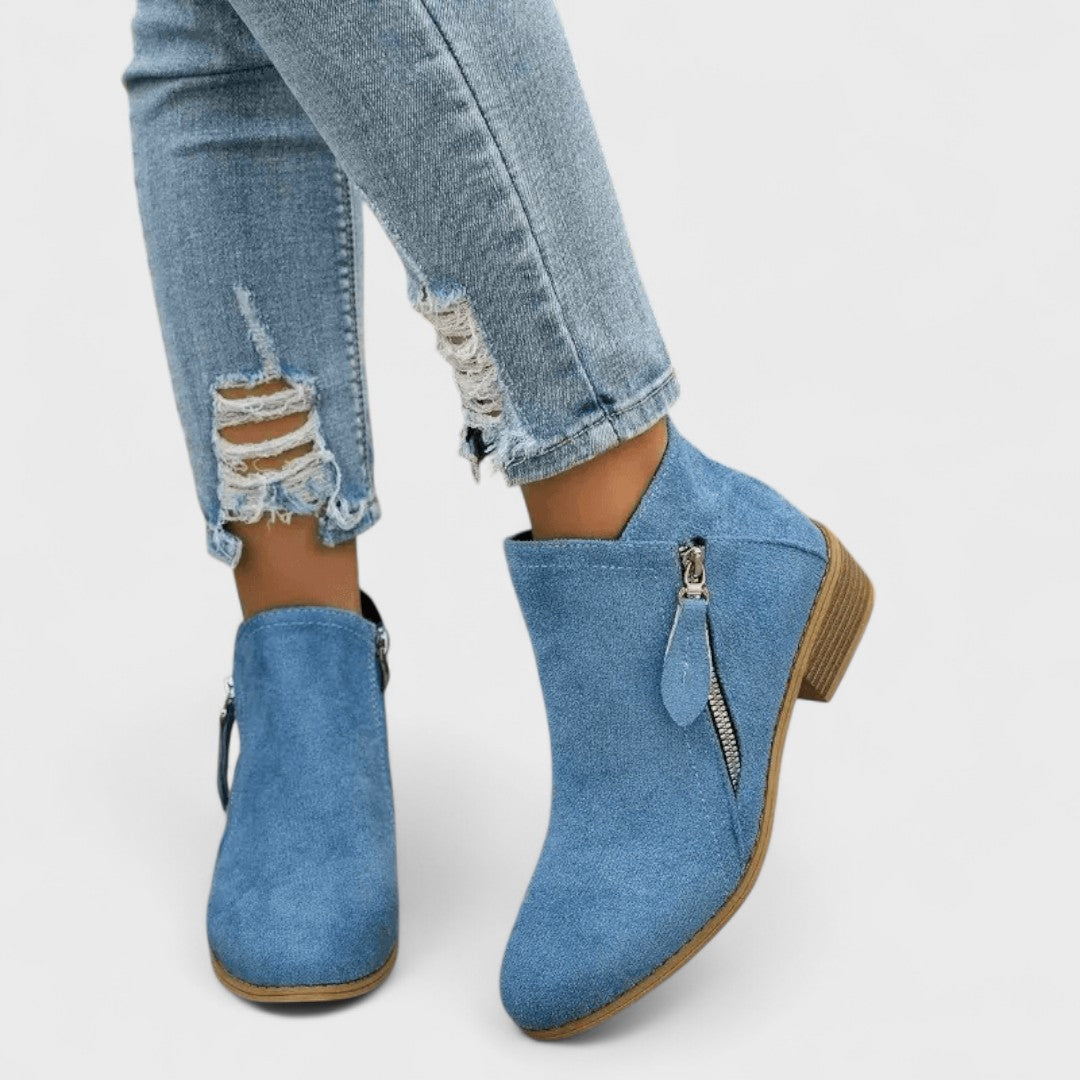 Fiora - wielkie, vintage botki